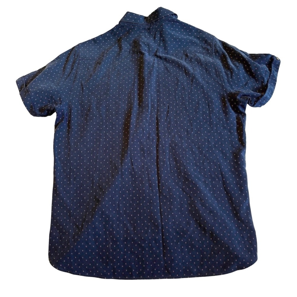 Ted Baker London Men's Button Down Shirt Sz 3 (M Standard) Preppy Tailored - Picture 4 of 7